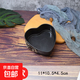 心形陽(yáng)極活底蛋糕模具烘培家用戚風(fēng)蛋糕慕斯磨具烤箱空氣炸鍋專(zhuān)用 4寸心型黑帶扣活底-脫模刀+刮板
