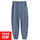 睡褲男士春秋款純棉家居褲夏季純色休閑運(yùn)動(dòng)睡衣長(zhǎng)褲全棉空調(diào)褲 13006#中蘭灰 L