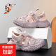 阿童木兒童包頭涼鞋2025夏季新款男女童鏤空沙灘鞋子軟底學(xué)生涼鞋 KH256/粉紫色 35 碼【標準尺碼】