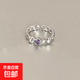 山茶花戒指閨蜜簡(jiǎn)約立體花朵ins小眾高級(jí)感開(kāi)口 愛(ài)心紫色戒指
