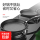 23CM麥飯石色平底鍋 家用少油煙鍋煎鍋牛排燃?xì)庠?23CM麥飯石色平底鍋