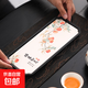 方形創(chuàng  )意國潮功夫茶具吸水茶盤(pán)家用干泡陶瓷速干中式泡茶托盤(pán)小型 長(cháng)方形柿柿如意吸水干泡盤(pán)