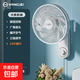 揚子電風(fēng)扇家用璧扇掛壁掛風(fēng)扇強力大風(fēng)力制冷輕音掛扇小型搖頭掛墻壁風(fēng)扇壁扇 機械款（直徑310mm） 普通線(xiàn)