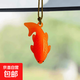 變色烤鴨掛件創(chuàng)意車載掛飾可愛(ài)臉紅鴨子小乳豬后視鏡車內(nèi)掛飾 變色烤魚(yú)【1個(gè)裝】