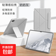 適用ipad保護套9代10代pro11英寸Air654防彎抗摔3+y型帶筆槽9.7mini67平板保護殼氣囊全包亞克力 無(wú)筆槽款丨3+Y折橫豎支撐丨磁吸搭扣【銀河灰】 iPad Air3(10.5英寸