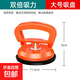 家用集成吊頂吸盤強(qiáng)力拆裝鋁扣板安裝工具玻璃瓷磚地磚吸提器 強(qiáng)吸力橙色11.5cm