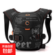 2025新款高級感戶(hù)外騎行腿包高檔多功能運動(dòng)男士胸包爆款便攜腰包 黑色 均碼