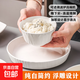 純白琉璃系列陶瓷餐具家用陶瓷餐具米飯碗小碗陶瓷盤子彩盤 6只純白琉璃8英寸盤