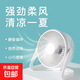 電風扇家用桌面小風扇臺扇USB直插電扇學(xué)生宿舍辦公室臺式桌面迷你小電扇學(xué)生宿舍床上小臺扇 5寸一檔風力（白色）