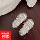 女寶寶鞋網(wǎng)面透氣公主學(xué)步鞋2025夏季1-3歲女童涼鞋兒童小童嬰兒 銀色【酷米俠&GC-39】橋-5 25 內(nèi)長約15.5cm