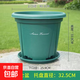 青山盆控根花盆加厚大號加侖盆新款塑料廠(chǎng)家直銷(xiāo)陽(yáng)臺耐用吸水家庭 青山7號【口徑40cm】2個(gè) 帶托盤(pán)