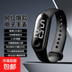 爆款LED白燈手環(huán)手表男女時尚學(xué)生休閑運動防水電子手表 黑色