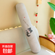 可愛(ài)創(chuàng  )意動(dòng)物長(cháng)條冰絲抱枕孩子睡覺(jué)夾腿毛絨玩具玩偶公仔生日禮物 灰色狗狗 150厘米