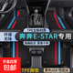 長(cháng)安奔奔E-STAR腳墊tpe全包圍estar腳墊全套20-23款原廠(chǎng)絲圈腳墊 雙層TPE環(huán)保腳墊+寶馬黑雪妮絲 【20-23款】奔奔E-STAR