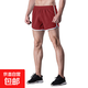 夏季運(yùn)動(dòng)短褲男速干透氣居家睡褲訓(xùn)練三分褲健身中青年跑步短褲 紅色 J17跑步褲 5XL