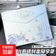 奶藍信封學(xué)生初高中學(xué)生通用高顏值畢業(yè)紀念冊同學(xué)錄 異形奶藍信封【外殼】 異形奶藍信封+76復古同學(xué)錄內頁(yè)+10卡冊?xún)软?yè)