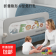 嬰兒床圍欄寶寶護(hù)欄防摔防護(hù)欄兒童床上折疊防掉床邊擋免打孔便攜 動(dòng)物-2.0米長折疊大按鈕-U型底座