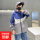 童裝男童春秋款外套2025年新款中大童帥氣炸街風(fēng)衣兒童洋氣秋裝潮 DS-JK08【藍色】春秋款 160cm