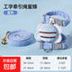 貓咪牽引繩防掙脫外出專(zhuān)用寵物兔子背心遛貓專(zhuān)用溜小貓鏈子貓繩子 藍色 M碼【建議7-15斤】