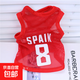 【入春新品】運動(dòng)背心寵物貓咪衣服透氣泰迪狗狗衣服幼犬貓咪衣服 紅色8號 L