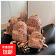 ins.超火迷你小背包2025新款雙肩包女韓版潮時(shí)尚學(xué)生書(shū)包百搭小包 高品質(zhì)粉 大