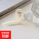 【送女友】超值多件套發(fā)夾亞克力發(fā)圈高馬尾山茶花心發(fā)飾 1件套【13cm白色】/