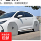 汽車(chē)輪胎保護罩車(chē)門(mén)輪胎防曬必備防狗撒尿擋板銀色車(chē)胎遮陽(yáng)裝飾件 汽車(chē)輪胎保護罩防曬防狗撒拉尿右側2片