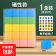 磁性正方體教具磁力立體圖形小正方體數學(xué)幾何體模型小學(xué)一到五年級形狀認知磁力立方體小方塊磁吸 【強磁正方體】1盒20個(gè)（送1張貼紙）