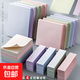 莫蘭迪便利貼學(xué)生用便簽紙小條標記粘性強純色彩色大號便條網(wǎng)自粘 4本-小中大各1本+1本長(cháng)條