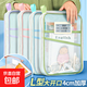 L型學科目分類袋透明網(wǎng)紗文件袋拉鏈大開口學生手提拎書袋考試用 【加厚加硬】4個裝