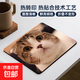 小號鼠標墊方向可愛(ài)呆萌小動(dòng)物圖案女生電腦桌墊學(xué)生書(shū)桌辦公桌墊 喵星人 尺寸220*180*2mm