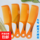 【限時(shí)特價(jià)】折不斷大號(hào)牛筋熟料梳子不掉齒美發(fā)梳子防靜電直發(fā)梳 不掉齒--不傷發(fā)【黃色2個(gè)裝】