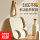 【九陽(yáng)同款】三合一早餐鍋平底煎鍋不粘鍋雞蛋漢堡鍋家用煎蛋牛排 三合一早餐鍋【燃?xì)庠顚Ｓ谩?22cm