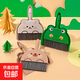 桌面清潔套裝迷你小號簸箕掃把組合套家用寵物小掃帚掃床垃圾鏟子 小熊1個(gè)裝青蛙1個(gè)裝