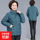 秋冬外套棉衣洋氣加厚棉襖新款女冬裝棉服 藍(lán)色3206 3XL 建議105-115斤左右
