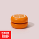 卡通木制悠悠球兒童可愛(ài)動(dòng)物溜溜球幼兒園兒童禮物益智懷舊玩具 橙色橙子溜溜球