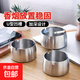 創(chuàng  )意家用防飛灰煙灰缸歐式奢華高檔個(gè)性潮流客廳輕奢中式焑灰缸 不銹鋼煙灰缸-高款大號