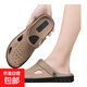 越南橡膠涼鞋男款透氣夏季運(yùn)動(dòng)外穿包頭沙灘拖鞋開車柔軟舒 卡其 42