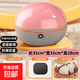電動(dòng)車(chē)后備箱通用適用雅迪愛(ài)瑪臺鈴綠源儲物電瓶自行車(chē)后靠背尾箱 全新材質(zhì)-櫻花粉-新國標【送安裝配件工具+底墊】