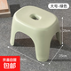 寶寶小凳子家用塑料板凳椅子兒童衛生間洗澡浴室換鞋矮凳 奶油凳牛油果綠大號2個(gè)裝 -