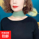 夏季2024純色護(hù)頸鉆扣絲巾女時(shí)尚百搭假領(lǐng)圍巾多功能懶人圍脖 淺綠色