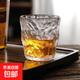 冰川紋玻璃杯時(shí)尚潮流ins風(fēng)果汁杯酒杯水杯 矮款冰川杯 1只裝