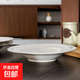 高顏值8.75純雅浮光草帽盤高級意面盤甜品盤蓋澆飯盤湯盤 8.5英寸太陽花湯盤2個