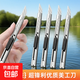 小刀釣魚工具刀拆快遞金屬裁紙刀刻刀加厚刀片小號(hào)雕刻刀壁紙刀 工具刀3把