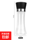 304不銹鋼研磨器 高款胡椒研磨器花椒研磨器手動(dòng)磨粉器玻璃調料瓶 塑料頭大號