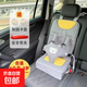 兒童車(chē)載座椅寶寶電動(dòng)車(chē)通用簡(jiǎn)易嬰兒汽車(chē)座椅0-3-12歲 灰色小碼+增高墊（6個(gè)月-3歲）
