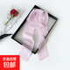 純色長(cháng)條絲巾飄帶女2025夏季絲巾薄款系脖感絲帶配飾包包絲巾 YWS007-紫色 131*7.5cm