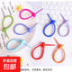 彩色硅膠硅膠扎帶數據線(xiàn)收納diy手工繞線(xiàn)綁帶充電線(xiàn)收納 10條