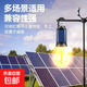 特種戶(hù)兵太陽(yáng)能充電戶(hù)外露營(yíng)燈帳篷夜市應急燈多功能家用耐用燈 太陽(yáng)面版-爆亮 19989K-長(cháng)續航