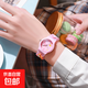 兒童手表3-6歲女孩卡通小學(xué)生6-12歲數字石英手表靜音男孩考試 粉色美樂(lè )蒂